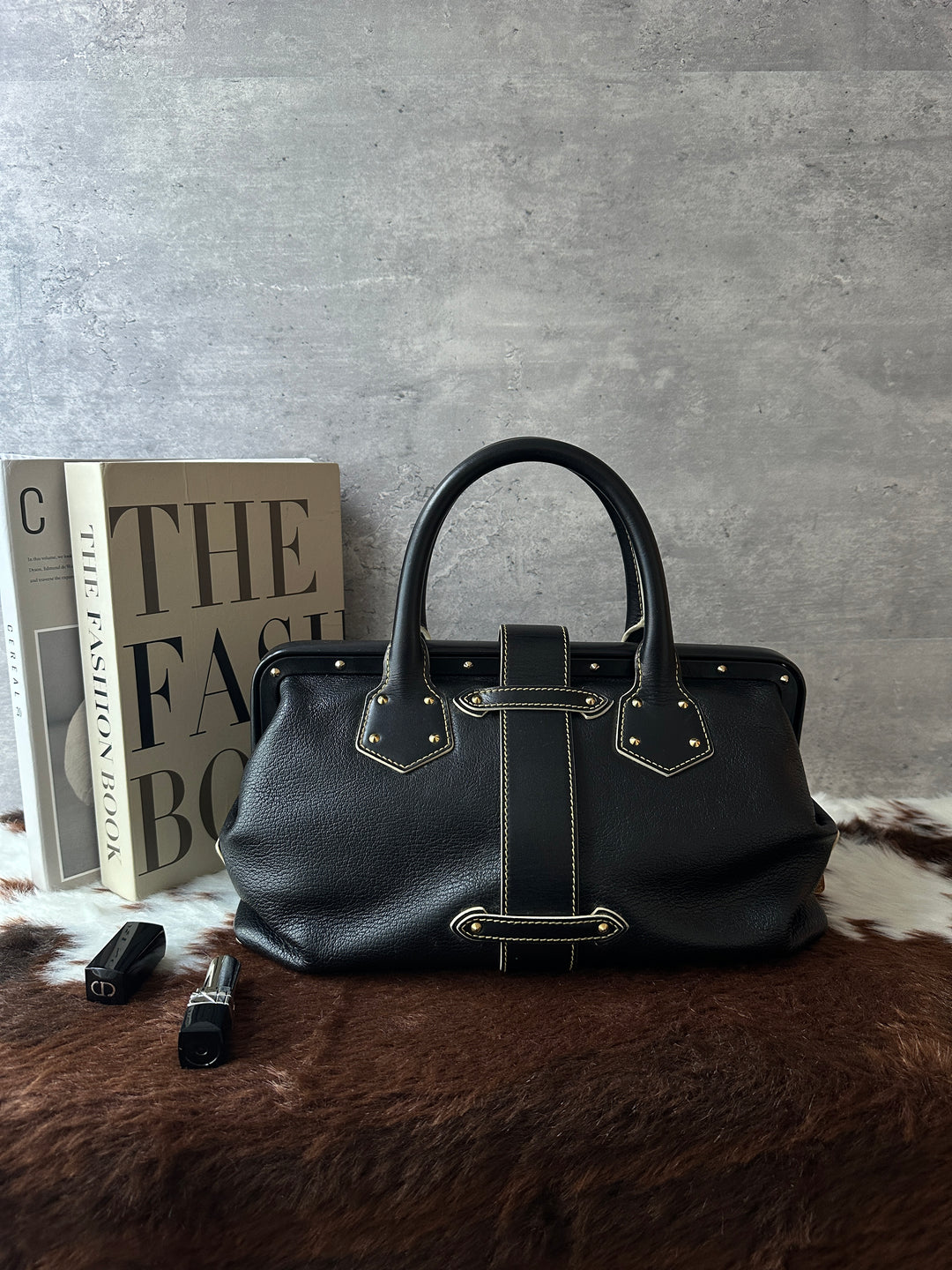 LOUIS VUITTON Suhali Doctor Bag 🖤✨｜Discontinued Luxury Leather Collection