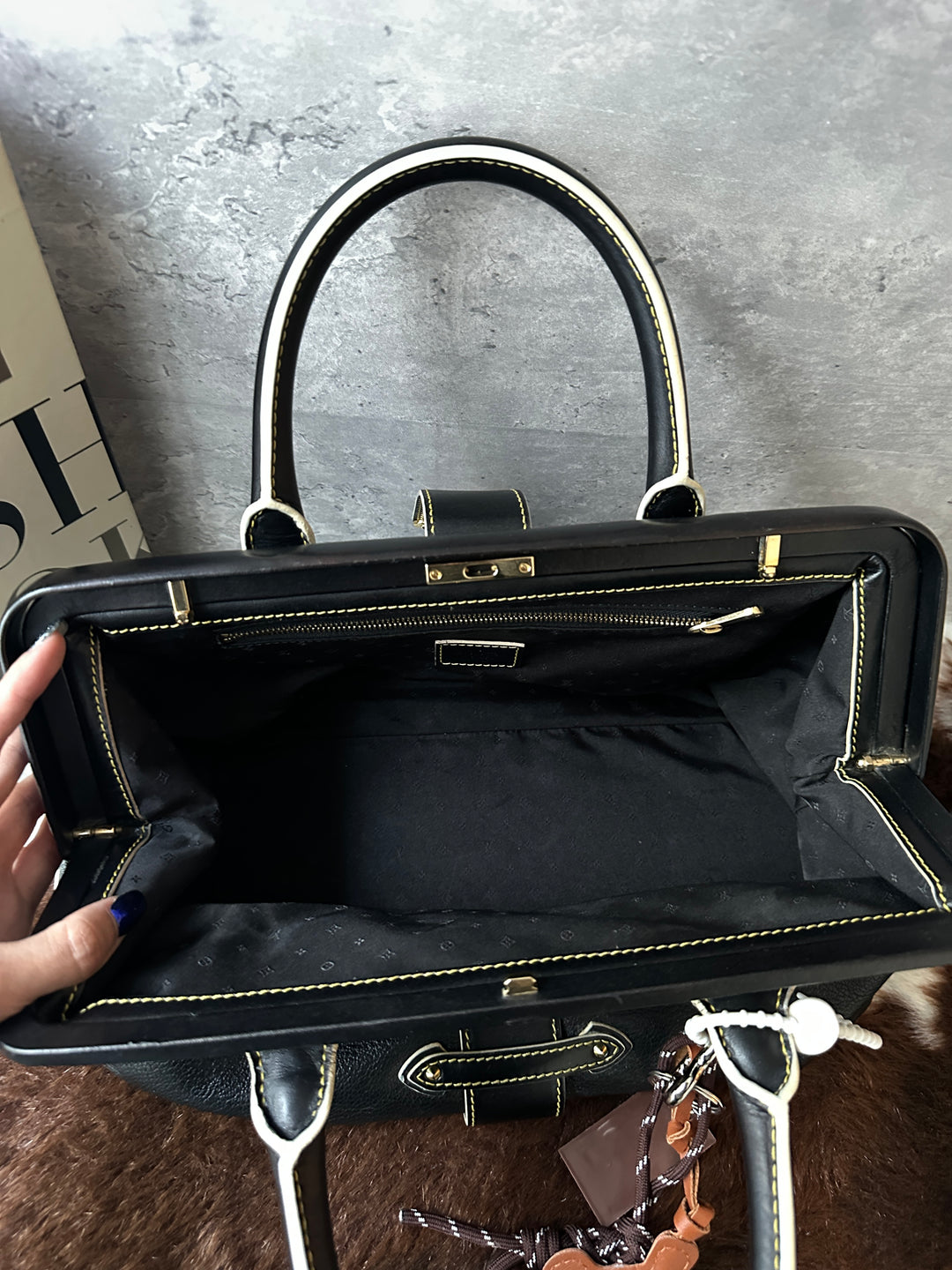 LOUIS VUITTON Suhali Doctor Bag 🖤✨｜Discontinued Luxury Leather Collection