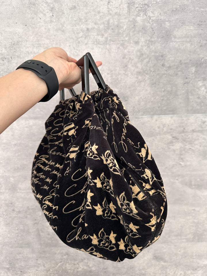 CHANEL Velvet Hand Bag 🖤
