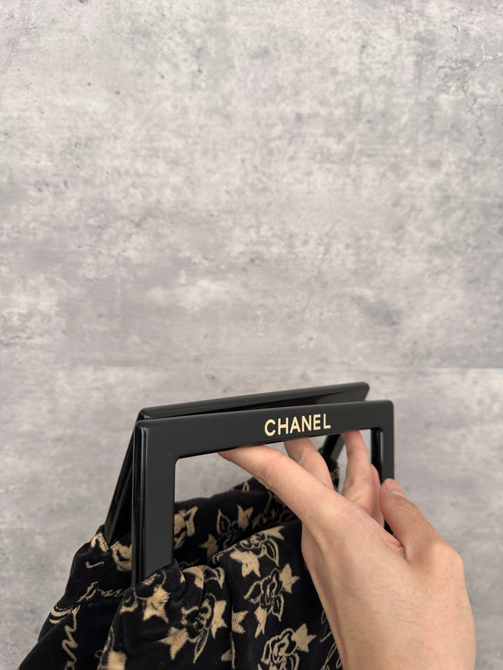 CHANEL Velvet Hand Bag 🖤