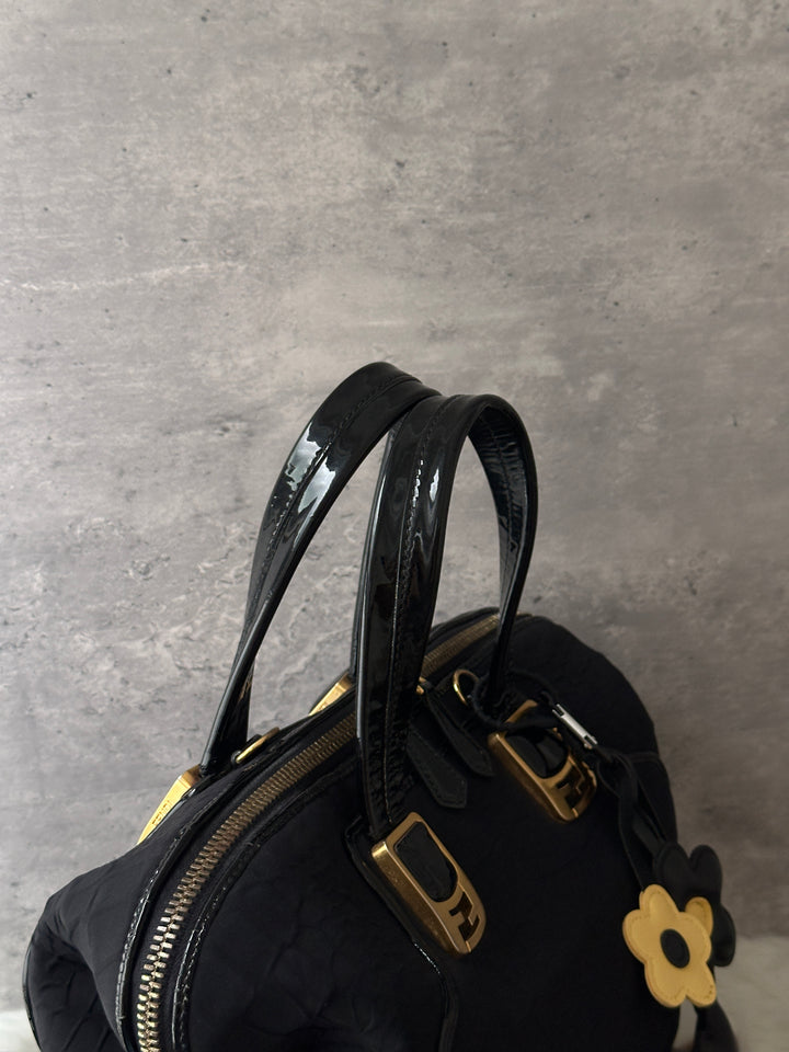 Fendi Boston Bag 🖤｜Gold FF Hardware｜Lightweight Design｜Great Value