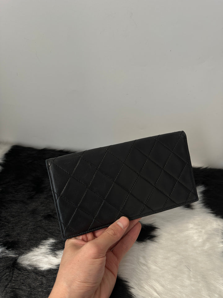 "Chanel “Fabric × Leather Classic Flap” ✨ | 1989 Vintage Icon + Removable Babe Pouch "