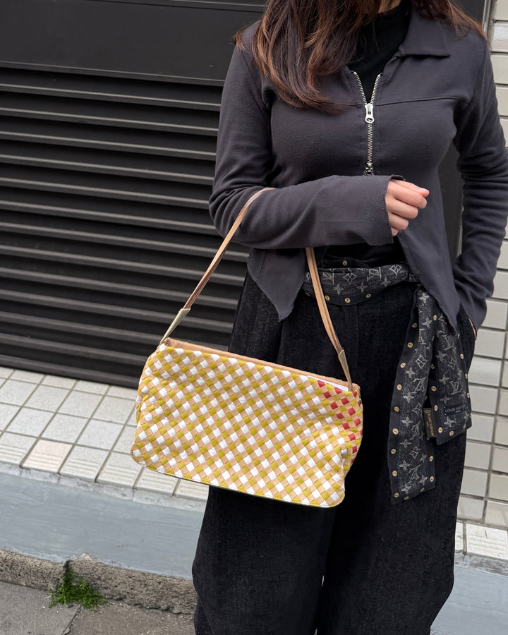 Bottega Veneta Intrecciato Hobo Bag 💛｜Signature Intrecciato Weave × Playful Multicolor Design × Lightweight Everyday Style