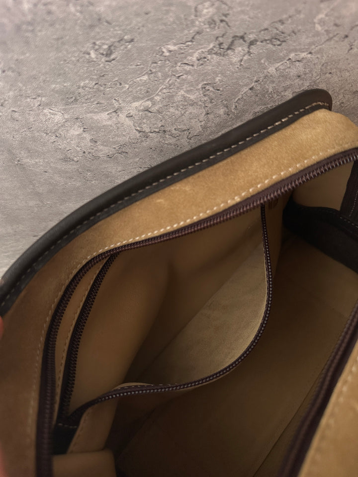 LOEWE Amazona Suede Bag 🤎🖤｜Teddy Bear Tones × Suede Leather × Full Set