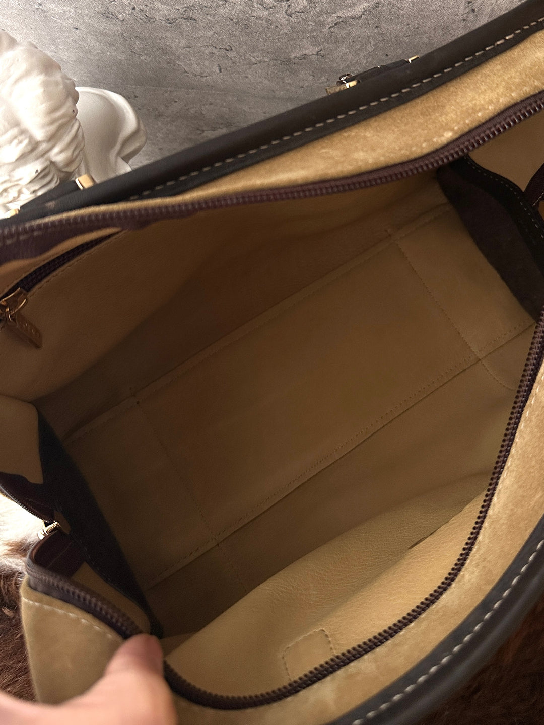 LOEWE Amazona Suede Bag 🤎🖤｜Teddy Bear Tones × Suede Leather × Full Set