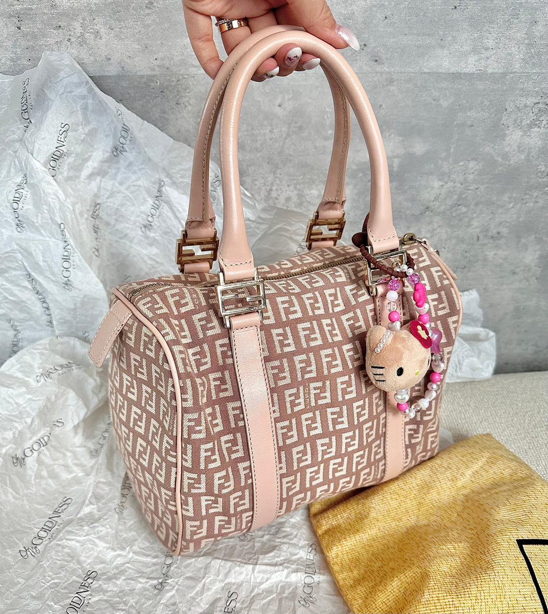 FENDI Dusty Pink Small Boston ✨｜Soft, Feminine &amp; Timelessly Chic