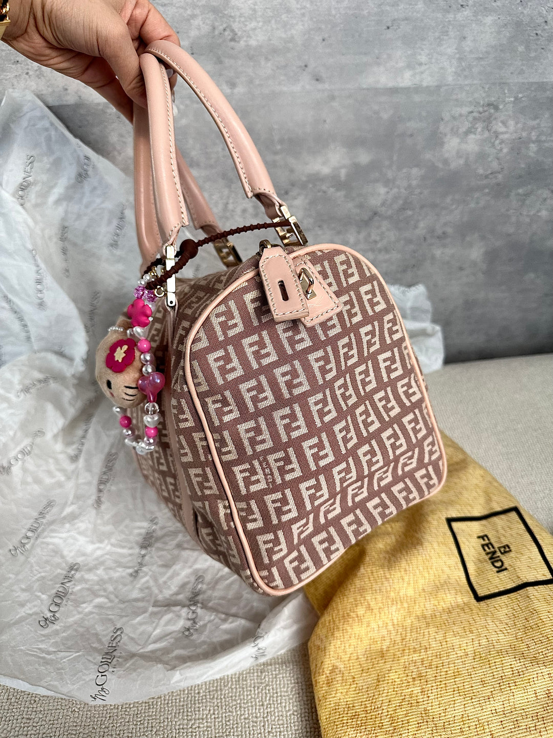 FENDI Dusty Pink Small Boston ✨｜Soft, Feminine &amp; Timelessly Chic