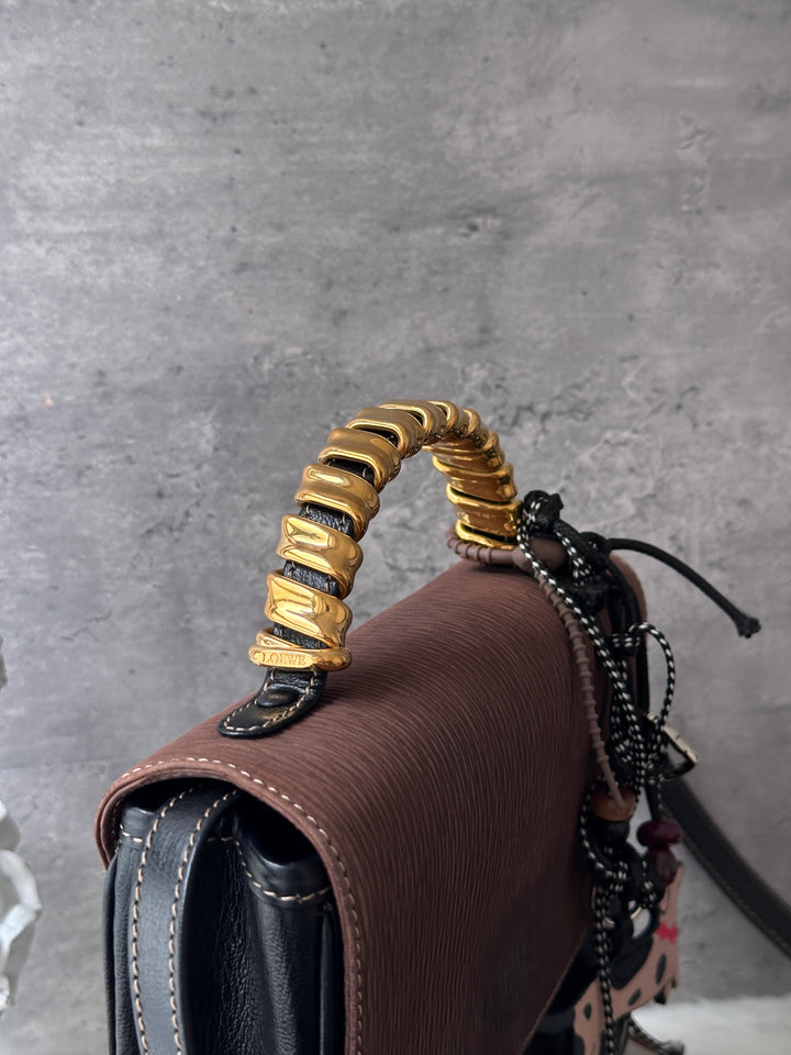 Loewe Half Moon Mini Kelly Bag 🖤｜Rare Mini Size｜Original Strap｜Collector’s Handle