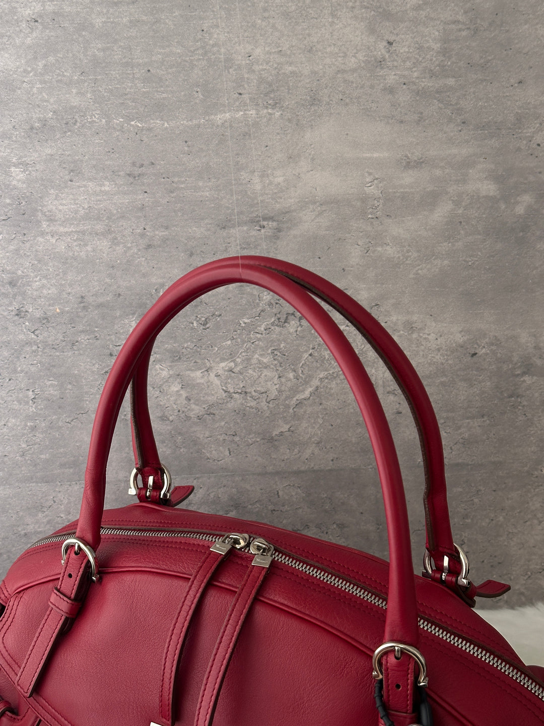 Ferragamo Rare Baguette Bag ❤️｜Long Handle Design｜East-West Shape｜Excellent Condition