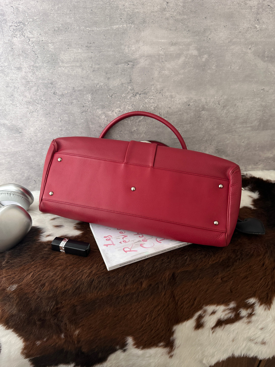 Ferragamo Rare Baguette Bag ❤️｜Long Handle Design｜East-West Shape｜Excellent Condition