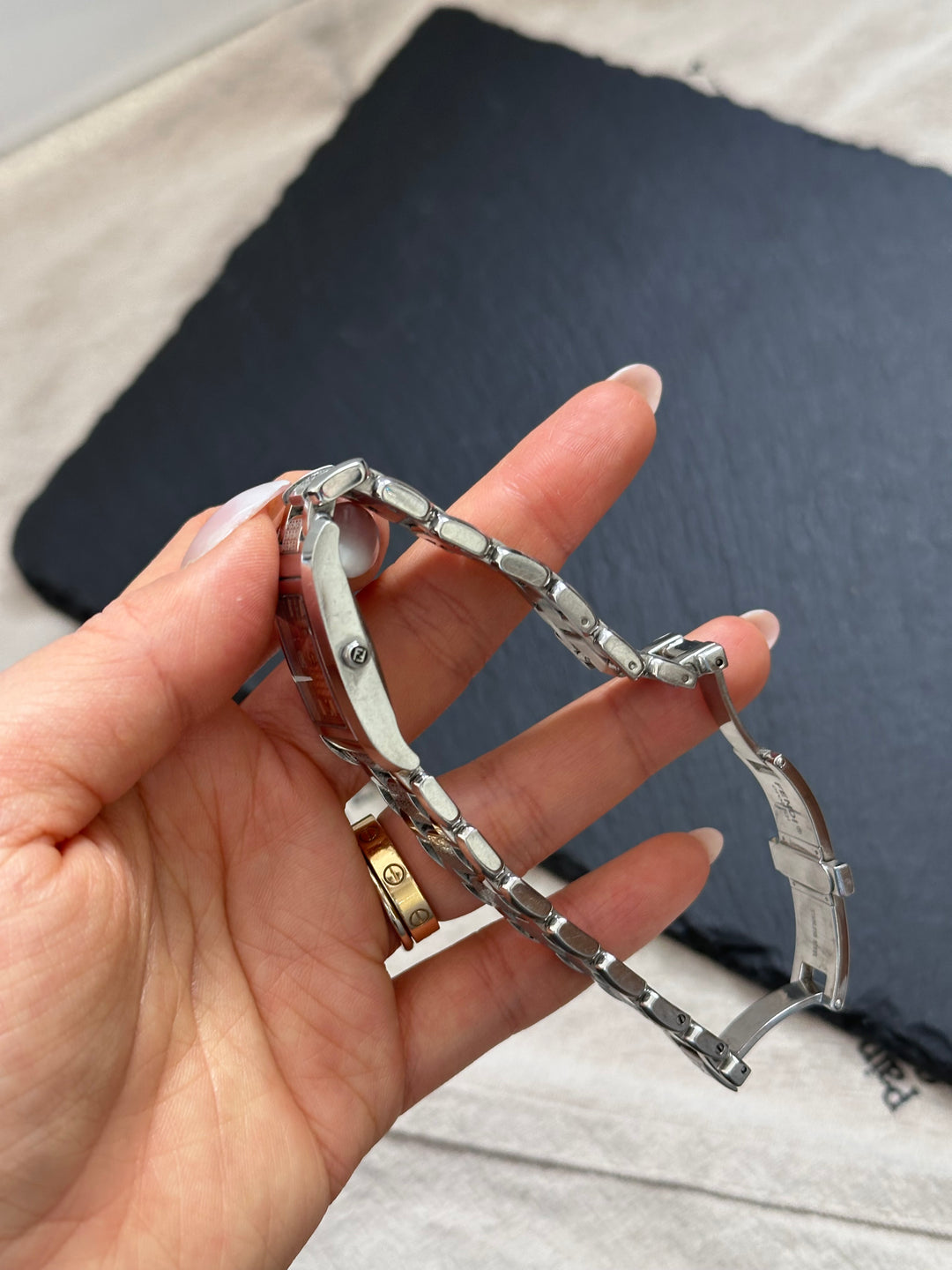 Fendi Rare FF Tank Watch 😍🩶✨