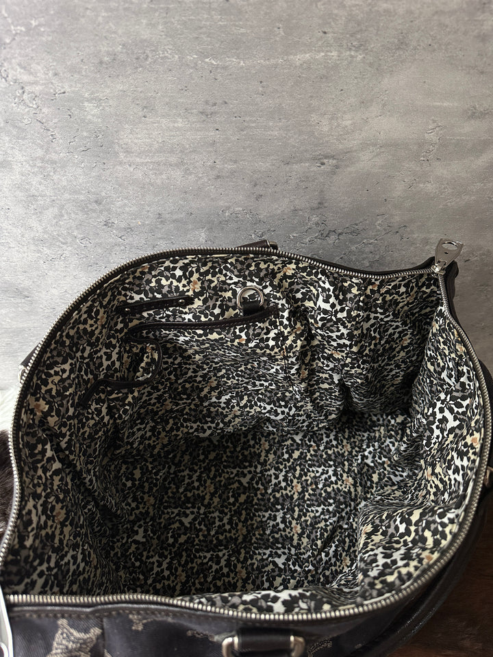 Celine Vintage Monogram Denim Tote Bag 🤎｜Oversized Silhouette × Retro Monogram × Laptop-Friendly Capacity