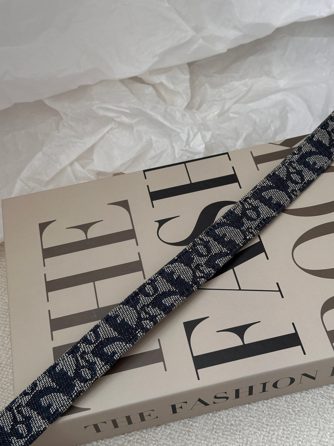 Dior CD Monogram Belt 🖤✨ Gold Large CD Buckle (Size 70)