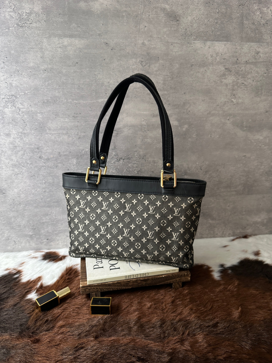 Louis Vuitton Mini Monogram Shoulder Tote Bag 🖤🩶｜Rare Compact Size × Lightweight Design × Practical Storage