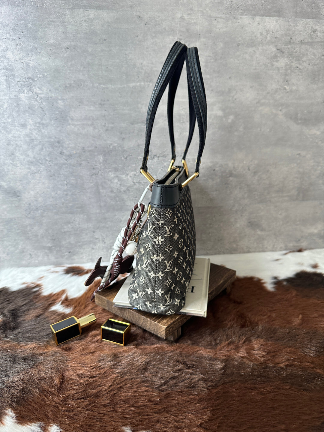 Louis Vuitton Mini Monogram Shoulder Tote Bag 🖤🩶｜Rare Compact Size × Lightweight Design × Practical Storage