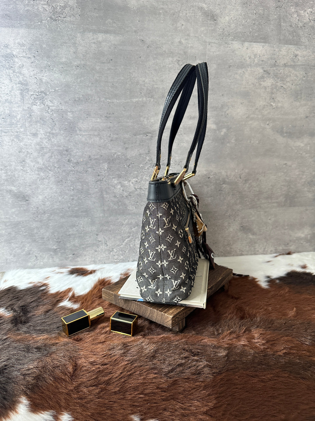 Louis Vuitton Mini Monogram Shoulder Tote Bag 🖤🩶｜Rare Compact Size × Lightweight Design × Practical Storage