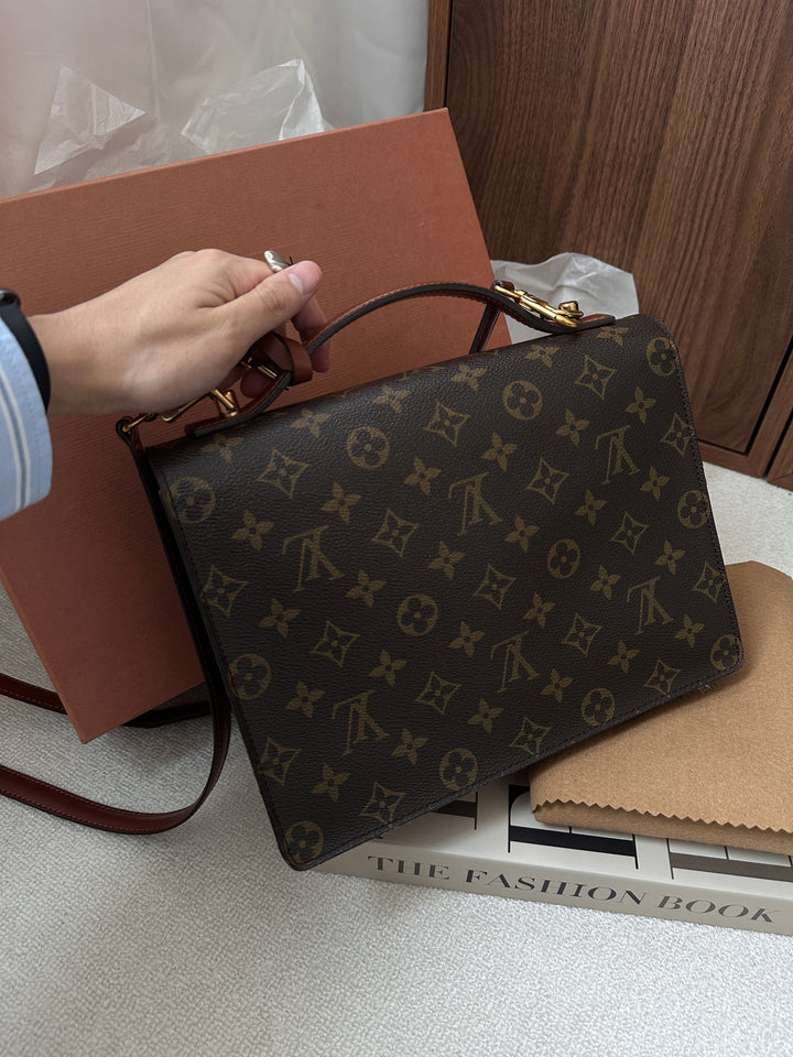 Louis Vuitton Monogram Messenger Bag ✨🤎 Full Set with Key, Strap & Box