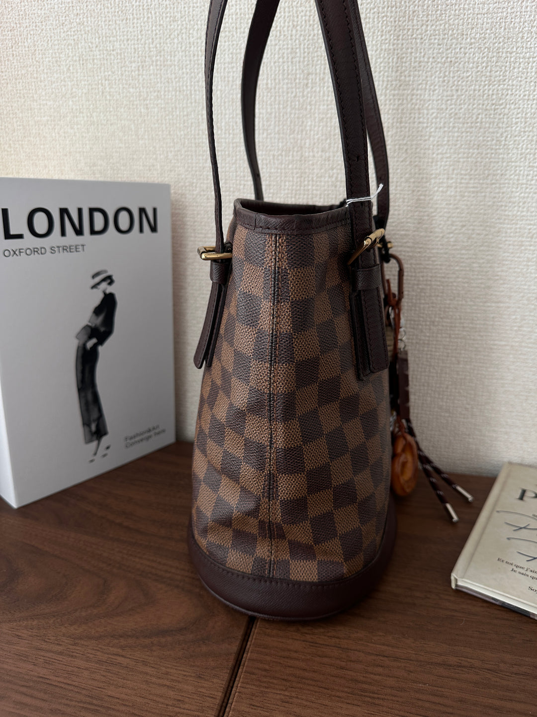 Louis Vuitton Damier Bucket Tote 🪣🤎 Classic Check Elegance