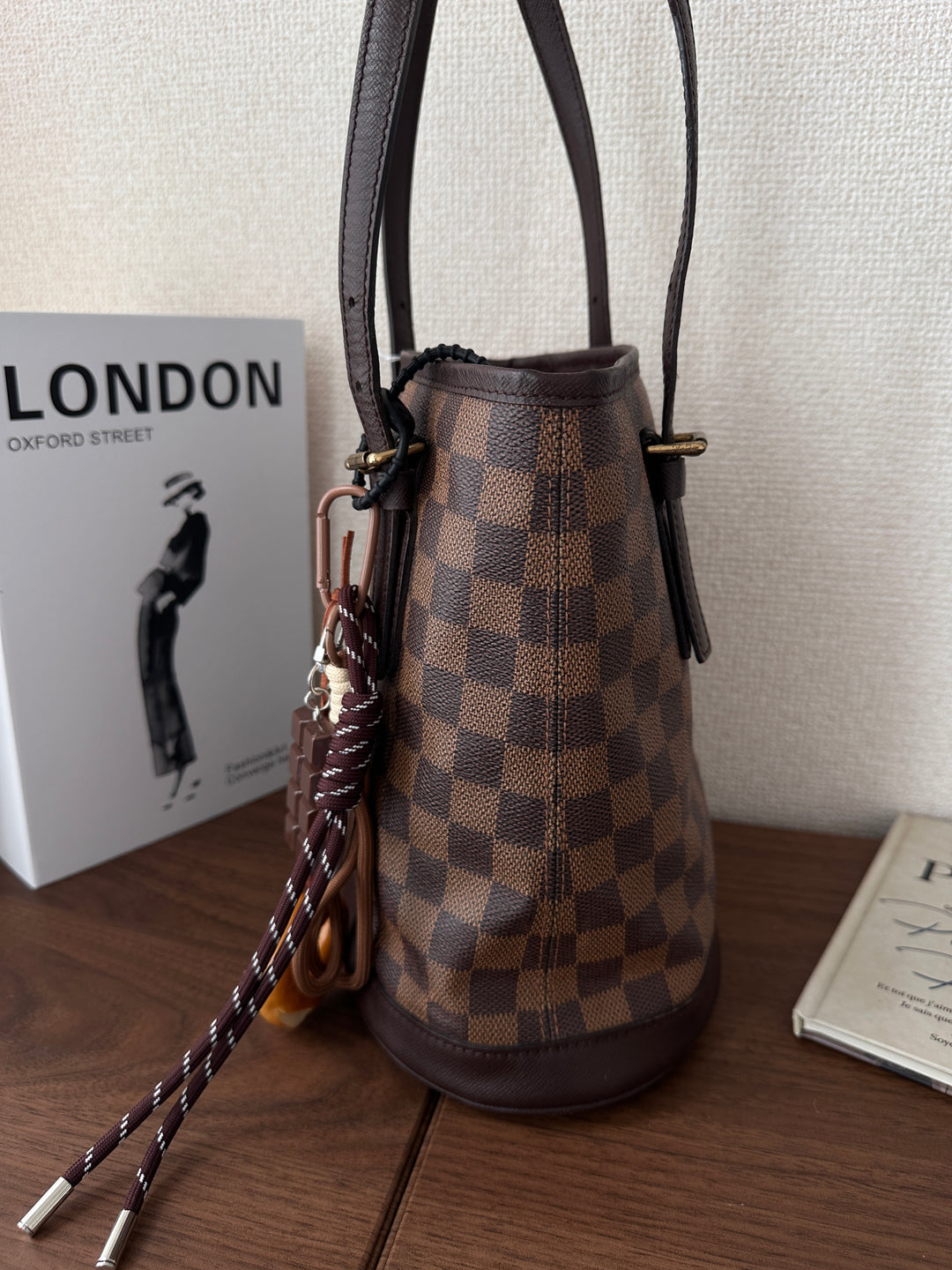 Louis Vuitton Damier Bucket Tote 🪣🤎 Classic Check Elegance