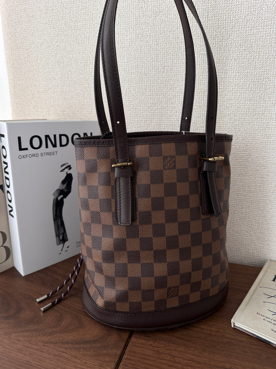 Louis Vuitton Damier Bucket Tote 🪣🤎 Classic Check Elegance
