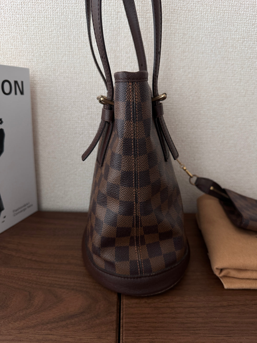 Louis Vuitton Damier Bucket Tote 🪣🤎 With Pouch & Dust Bag