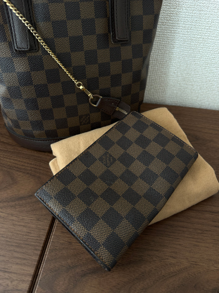 Louis Vuitton Damier Bucket Tote 🪣🤎 With Pouch & Dust Bag
