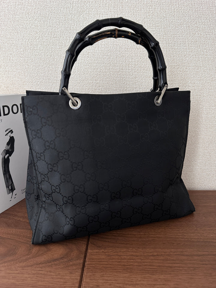 Gucci Bamboo Tote 🖤✨ Spacious A4 Carry-All