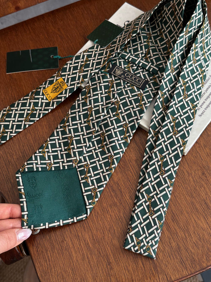 Gucci Tie 🫒🤎