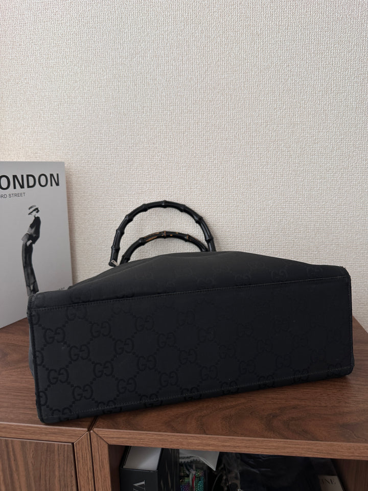 Gucci Bamboo Tote 🖤✨ Spacious A4 Carry-All