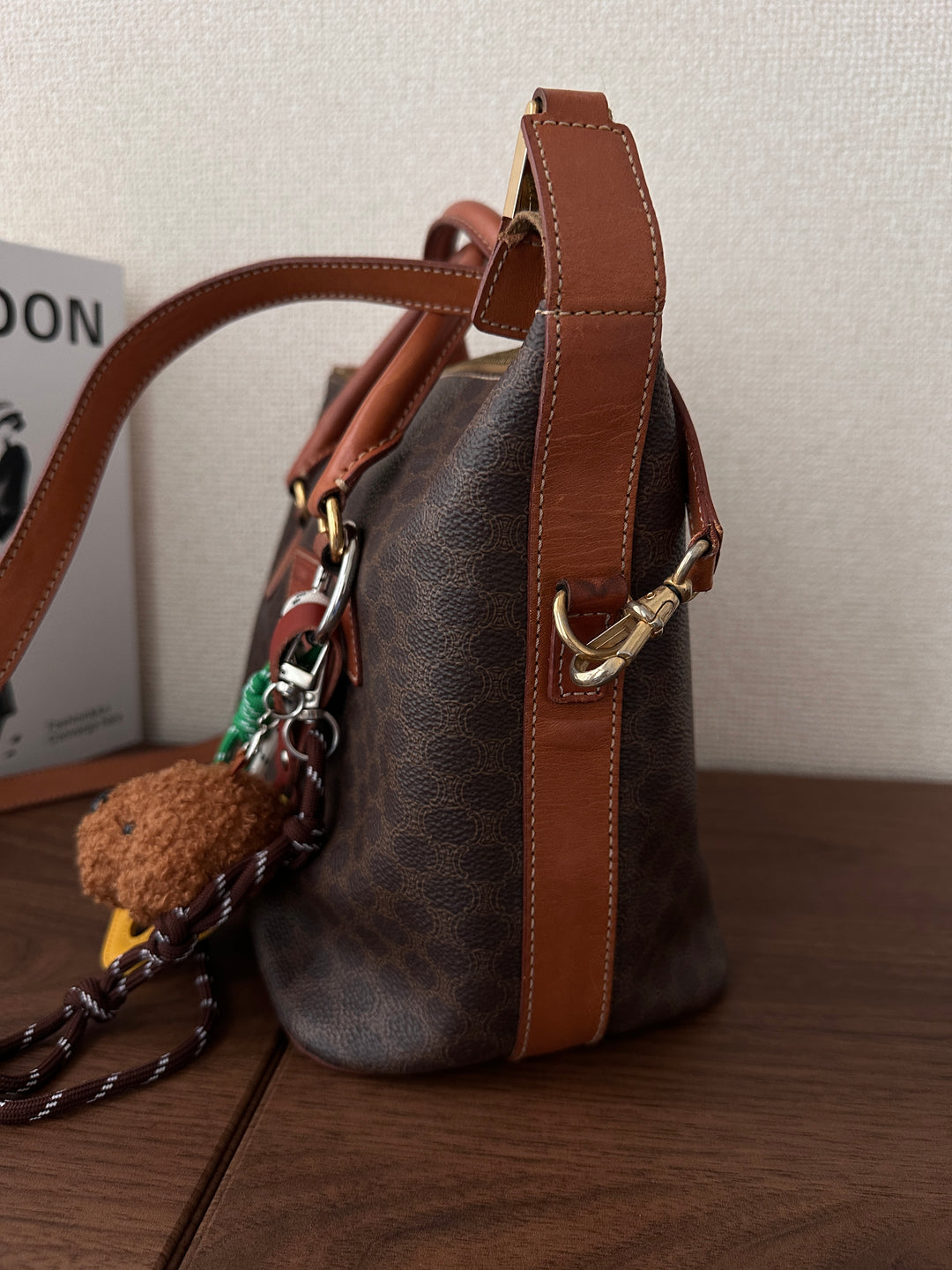 Celine Vintage Macadam 4-Way Box Tote 🤎✨ With Original Strap