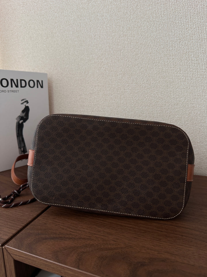 Celine Vintage Macadam 4-Way Box Tote 🤎✨ With Original Strap