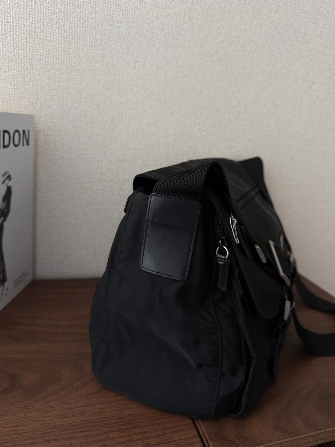 Prada Classic Nylon Crossbody Bag 🖤✨ Timeless Unisex Style