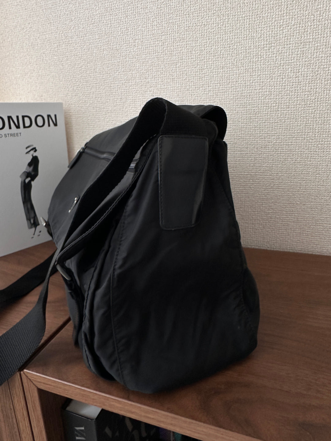 Prada Classic Nylon Crossbody Bag 🖤✨ Timeless Unisex Style