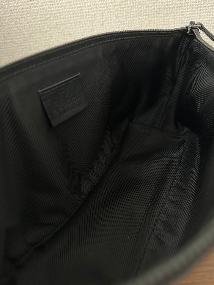 Gucci Monogram Mini Pouch Bag 🖤✨ Convertible & Lightweight