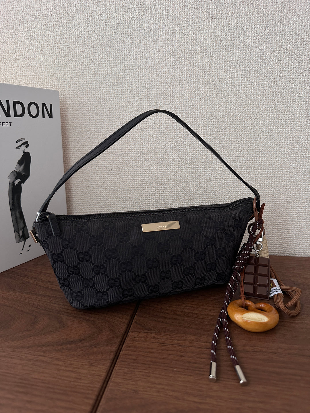 Gucci Monogram Mini Pouch Bag 🖤✨ Convertible & Lightweight