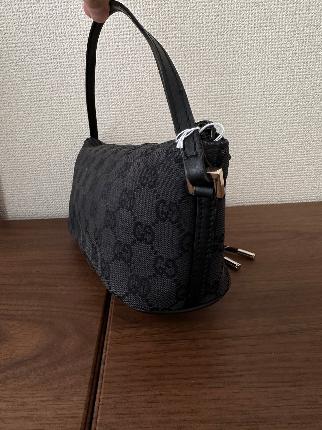 Gucci Monogram Mini Pouch Bag 🖤✨ Convertible & Lightweight