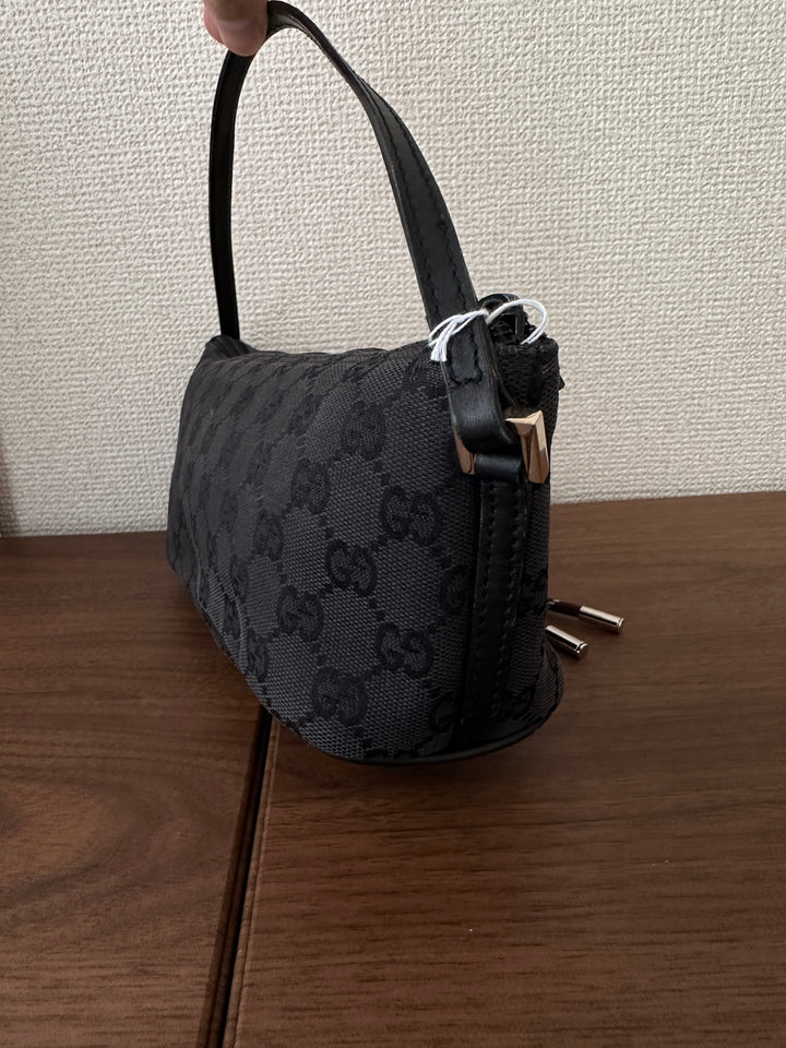 Gucci Monogram Mini Pouch Bag 🖤✨ Convertible & Lightweight
