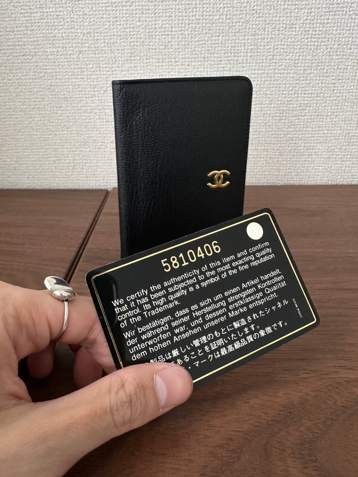 Chanel Caviar Leather Card Case 🖤✨ with Authenticity Card & Sticker