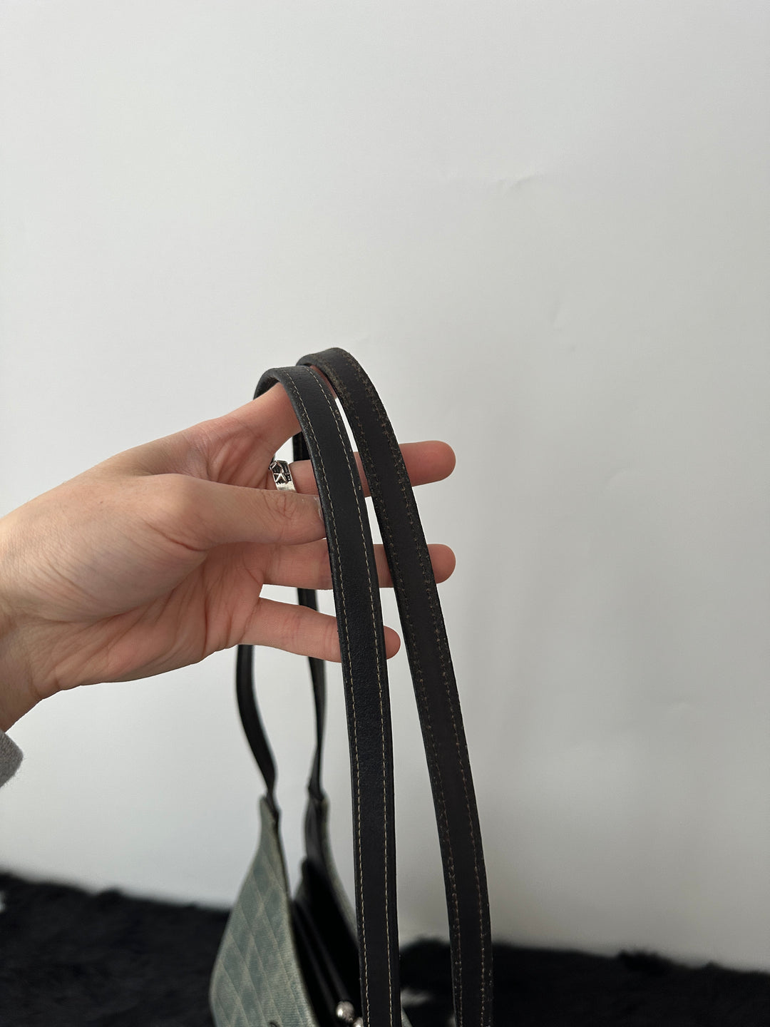 Chanel “Cloud Denim Shoulder Bag” ☁️💙 | Rare Small Size with Kiss Lock