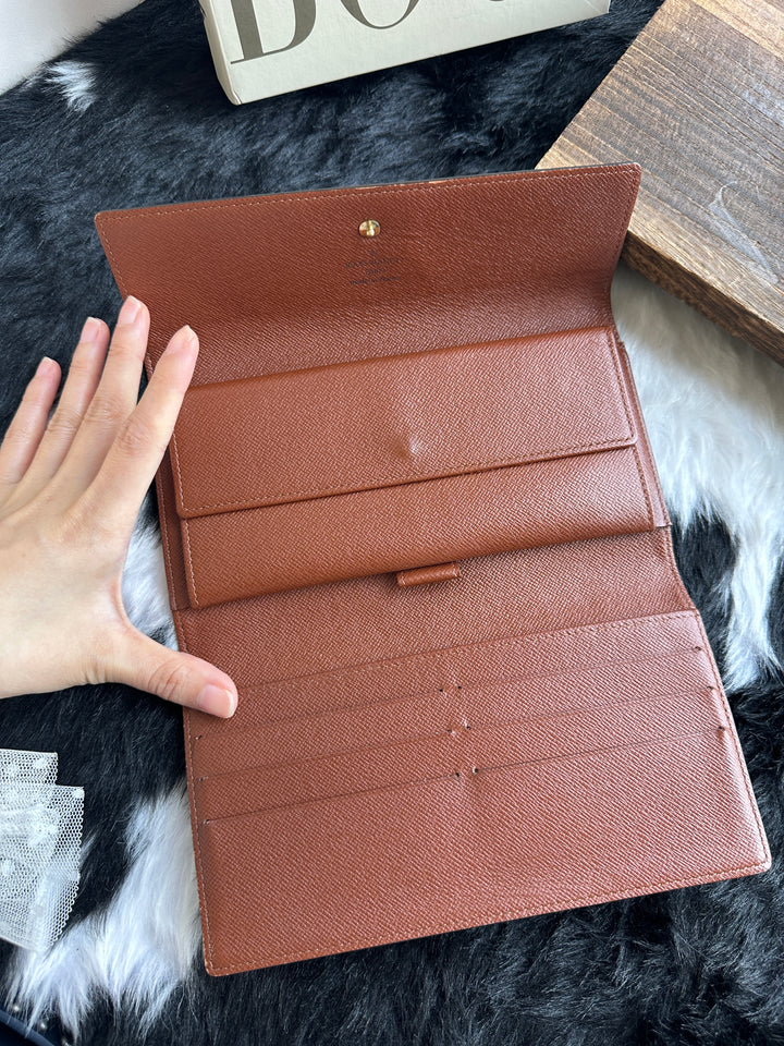 Louis Vuitton Monogram Long Wallet 🤎｜Iconic Monogram Canvas × Generous Card Storage × Timeless Envelope Design