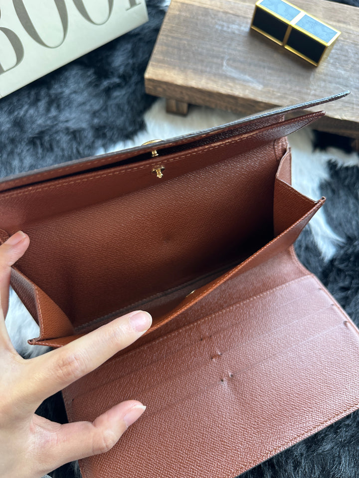 Louis Vuitton Monogram Long Wallet 🤎｜Iconic Monogram Canvas × Generous Card Storage × Timeless Envelope Design