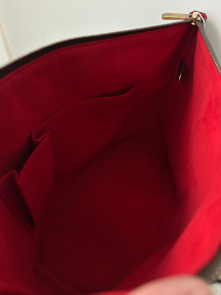 Louis Vuitton Damier Ebene Shoulder Tote🤎✨ | Rare Long-Handle Version