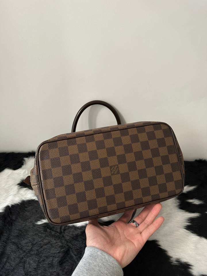 Louis Vuitton Damier Ebene Shoulder Tote🤎✨ | Rare Long-Handle Version