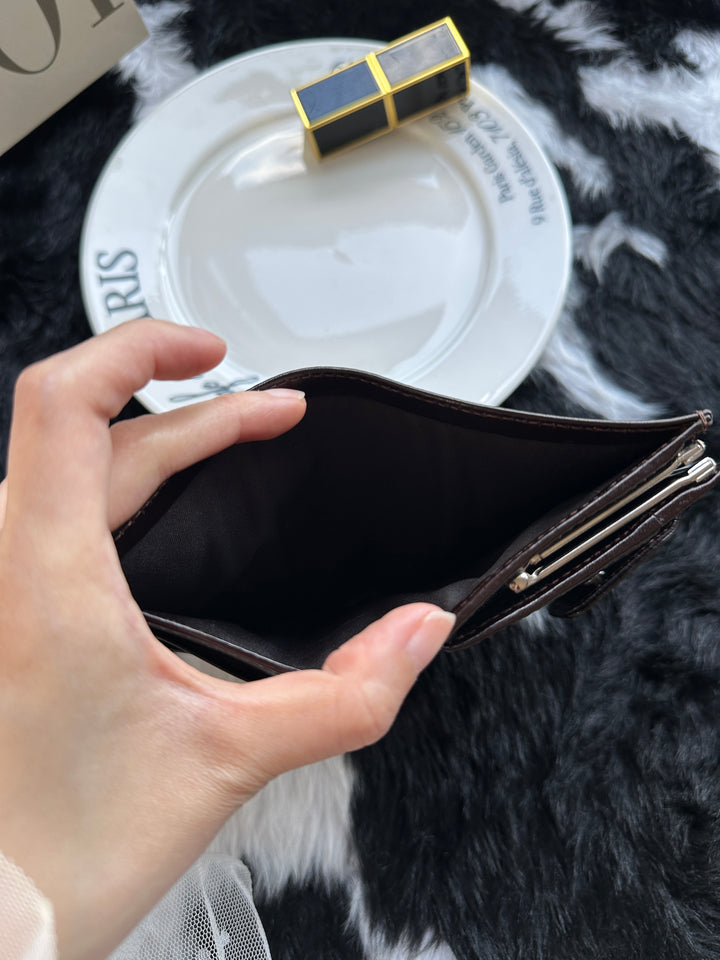 Fendi Zucca Short Wallet 🤎｜Classic FF Monogram × Compact Design × Everyday Function