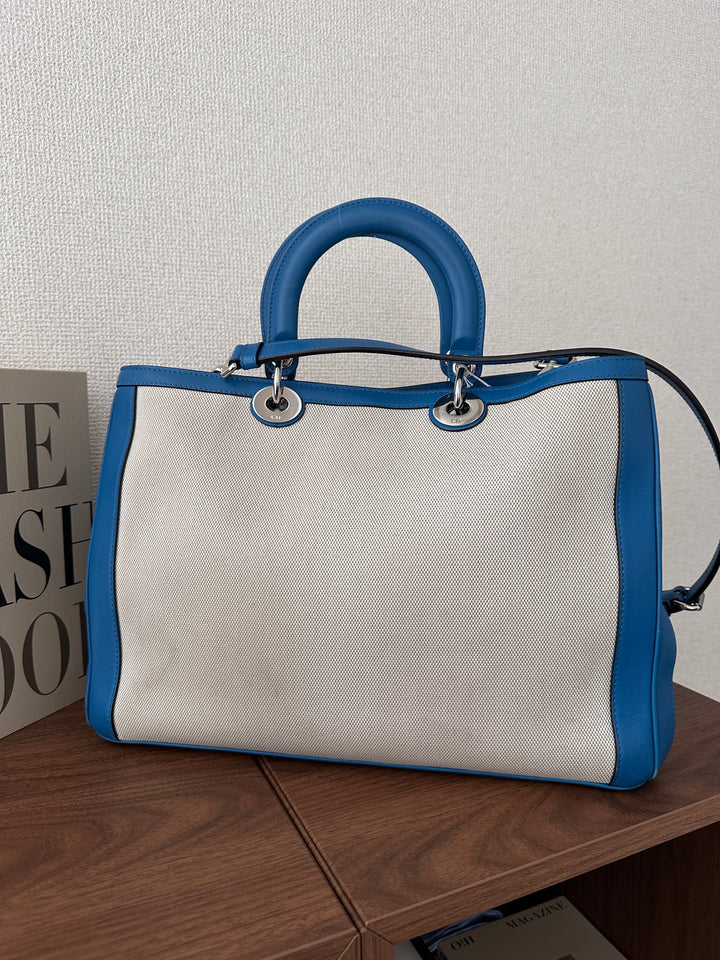 Lady Dior Tote 💙✨ With Baby Pouch & Original Strap