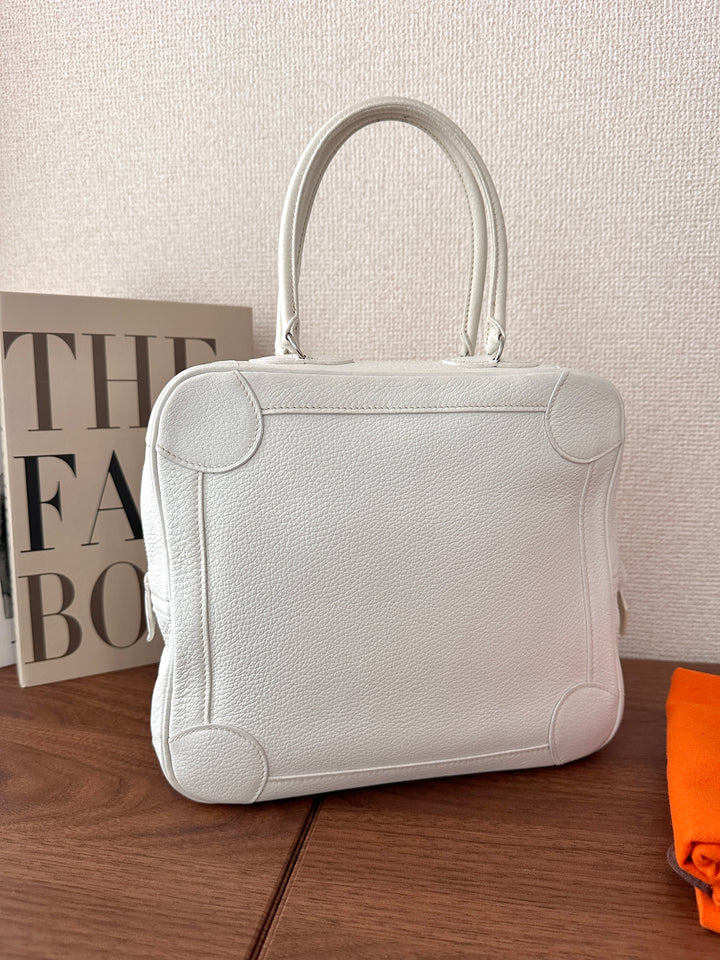 Hermès Omnibus Mini “Snow White” 👸✨ With Key Lock