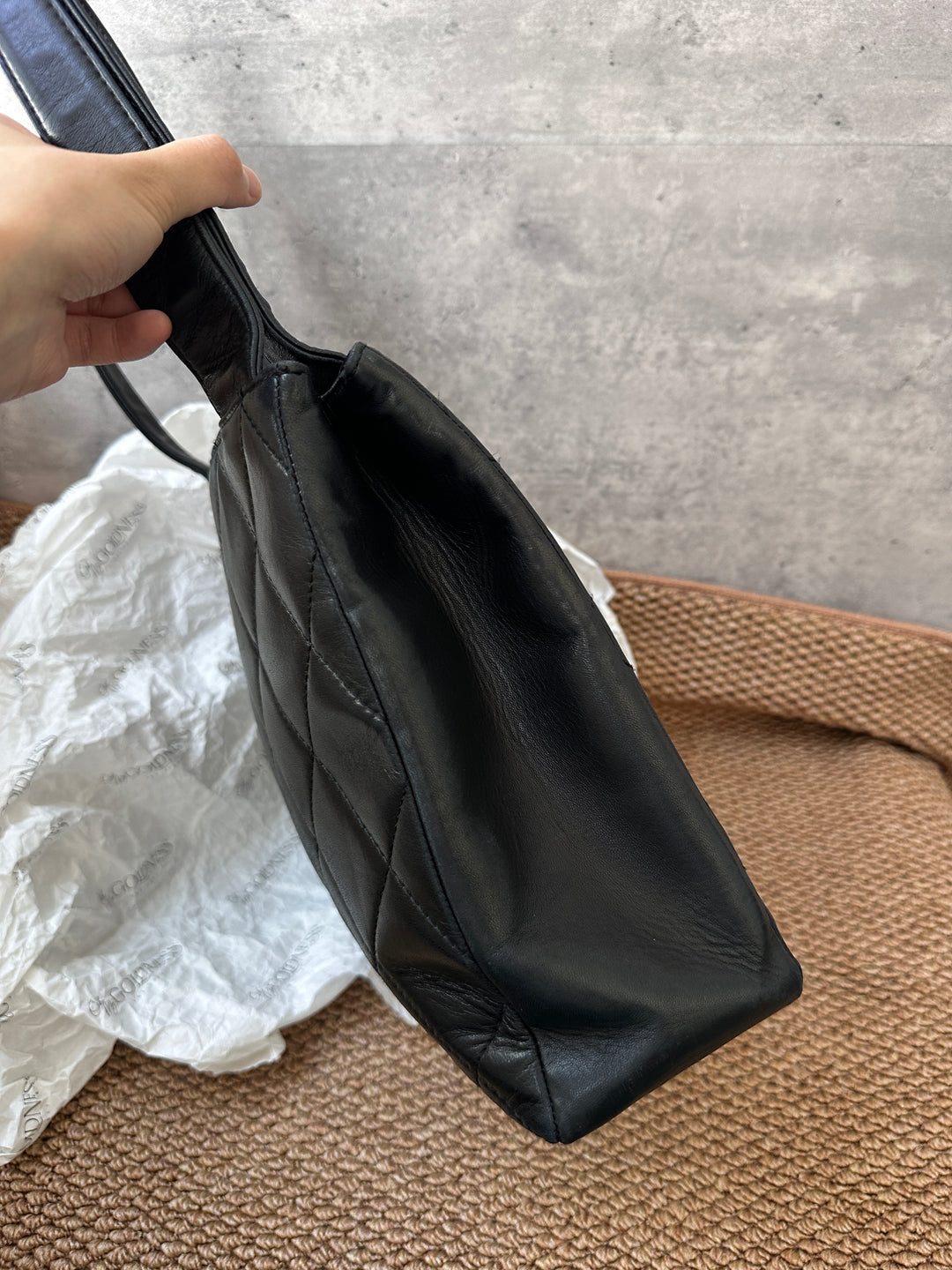 CHANEL 2.55 Lock Quilted Shoulder Bag 🖤