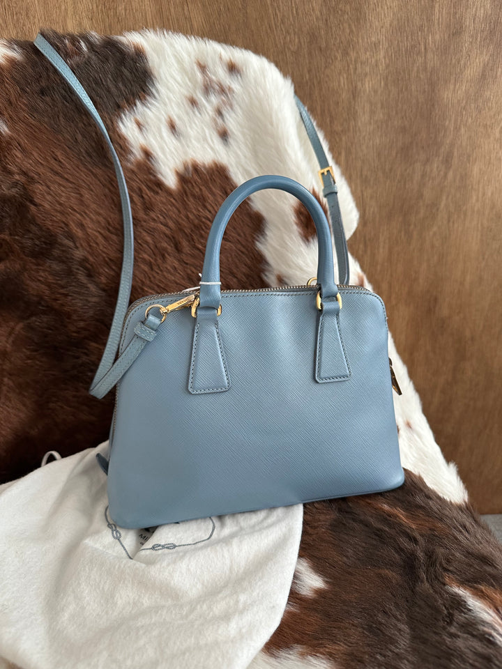 Prada Small Alma Bag 🩵😻 (Full Set)