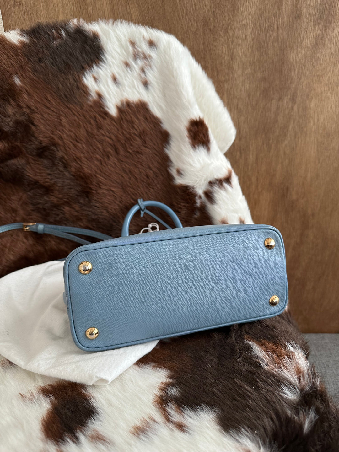 Prada Small Alma Bag 🩵😻 (Full Set)