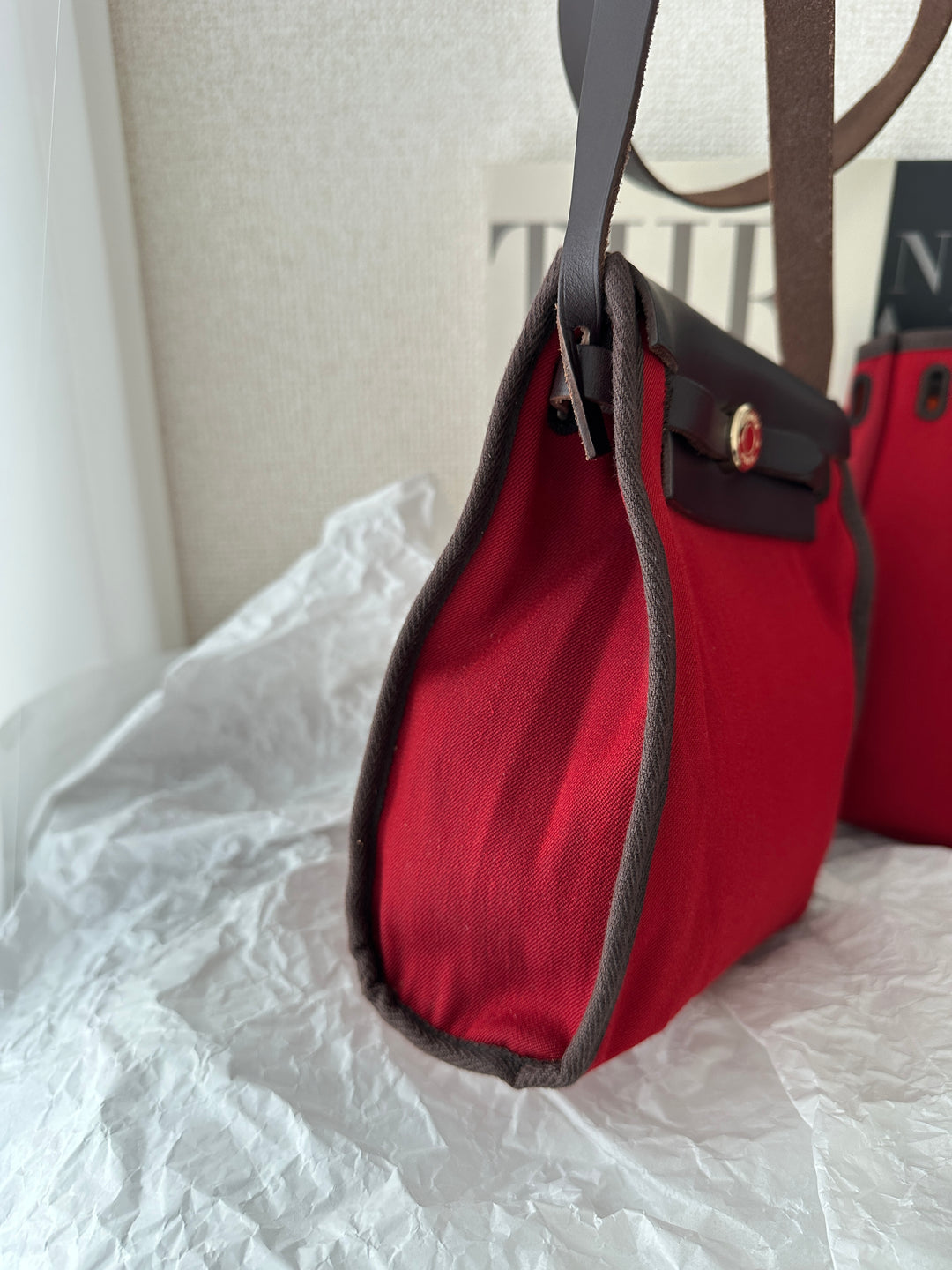 Hermès Mini Herbag Crossbody 💕✨ with Extra Pouch